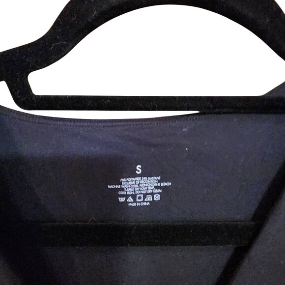 V-Neck Tank Top Womens S Stretchy Casual Lightweight Sleeveless - Picture 3 of 3